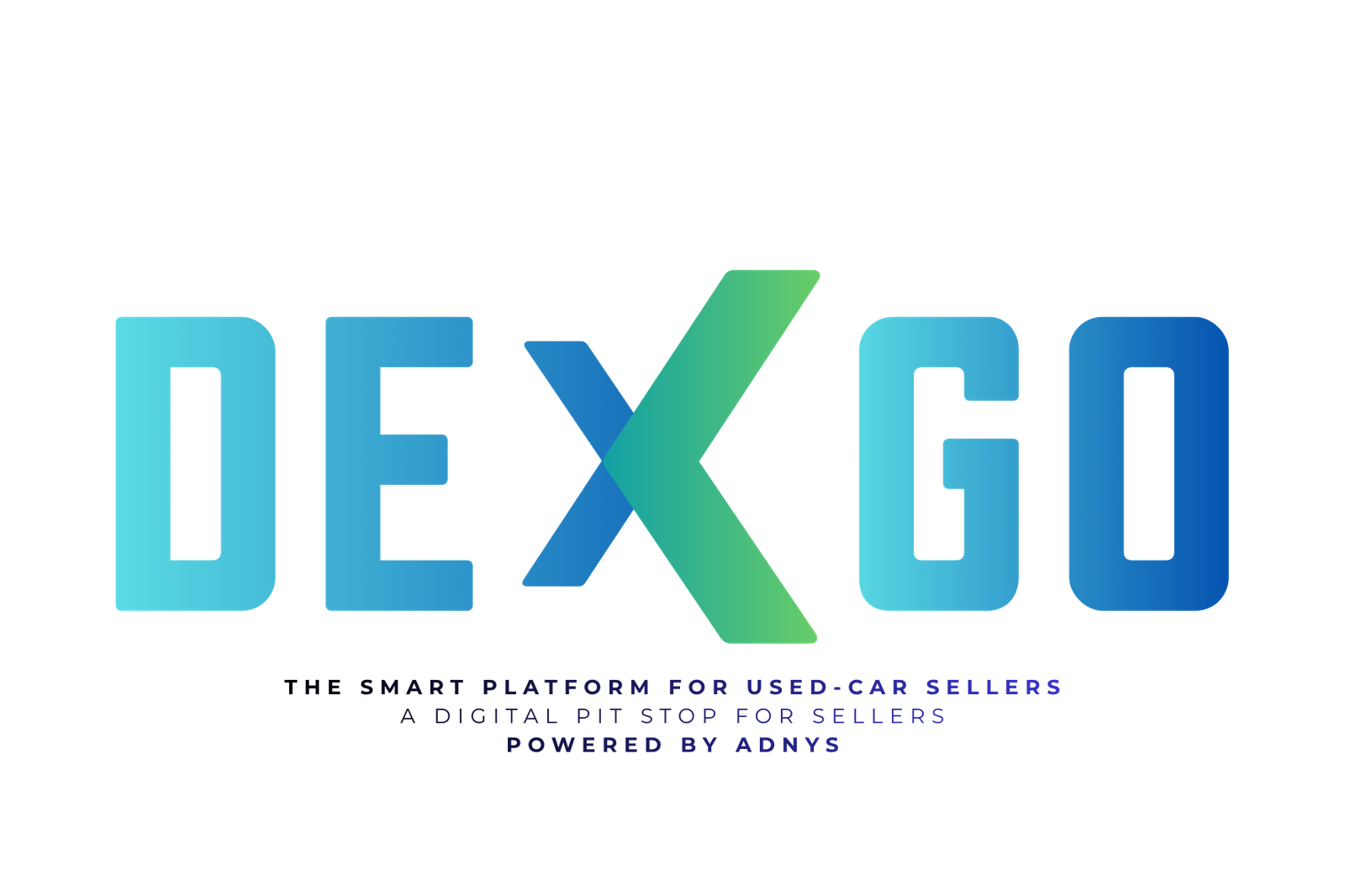 DEXGO — the smart platform for used-car sellers. A digital pit stop for sellers. Powered by ADNYS